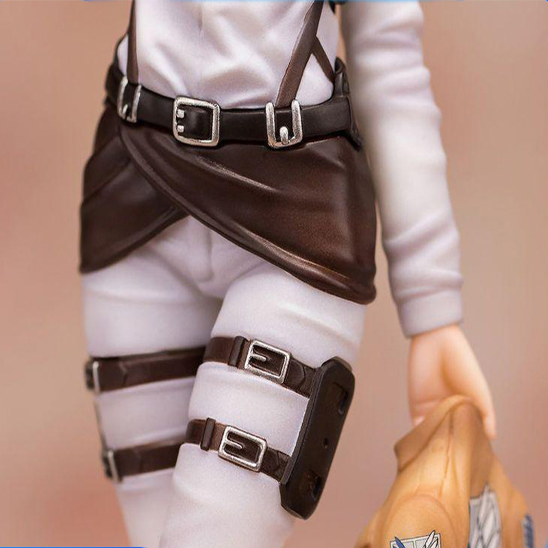 환타지아 코스프레 의상 일본 애니메이션 신게 키의 쿄진 유니섹스 초콜릿 가죽 앞치마 벨트 스커트